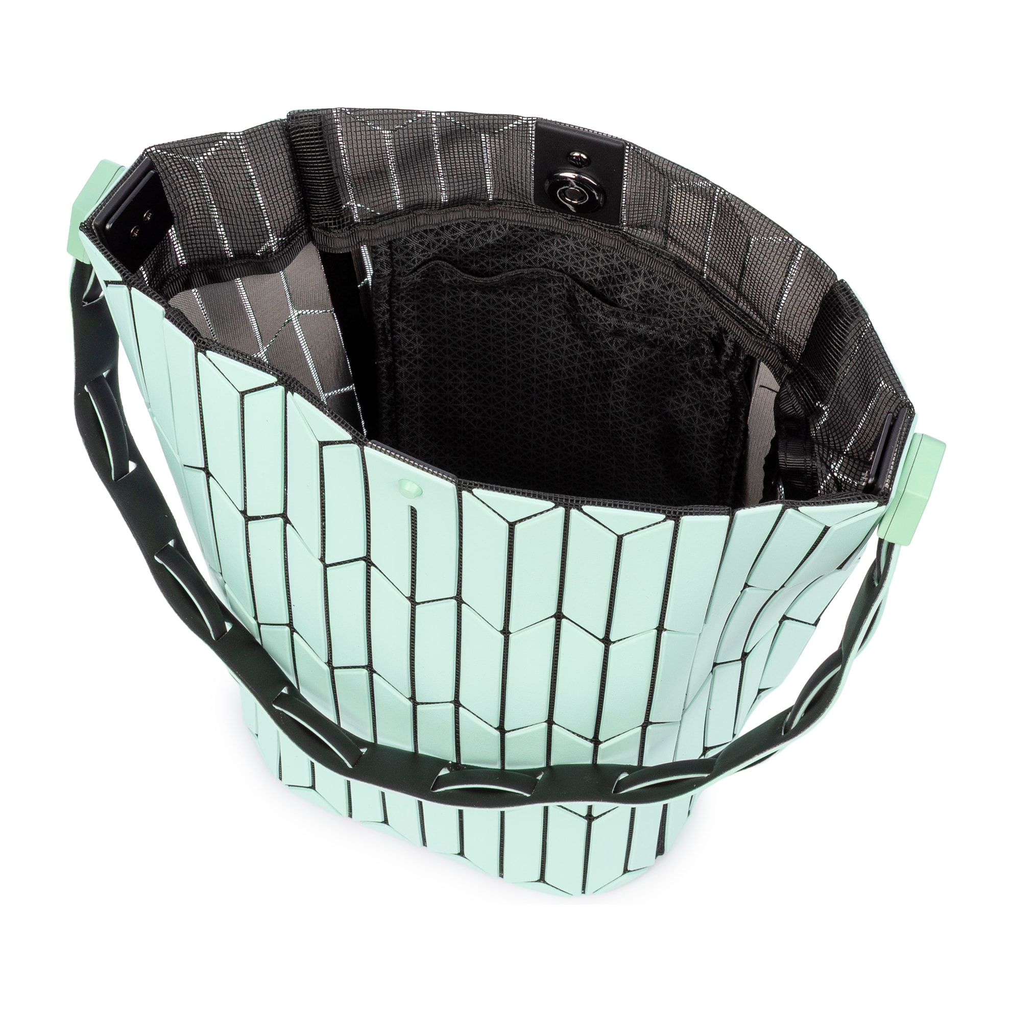 Arroscia borsa a spalla design geometrico.