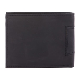Portafoglio  da uomo In Vera pelle Made in Italy 10x12x3 cm