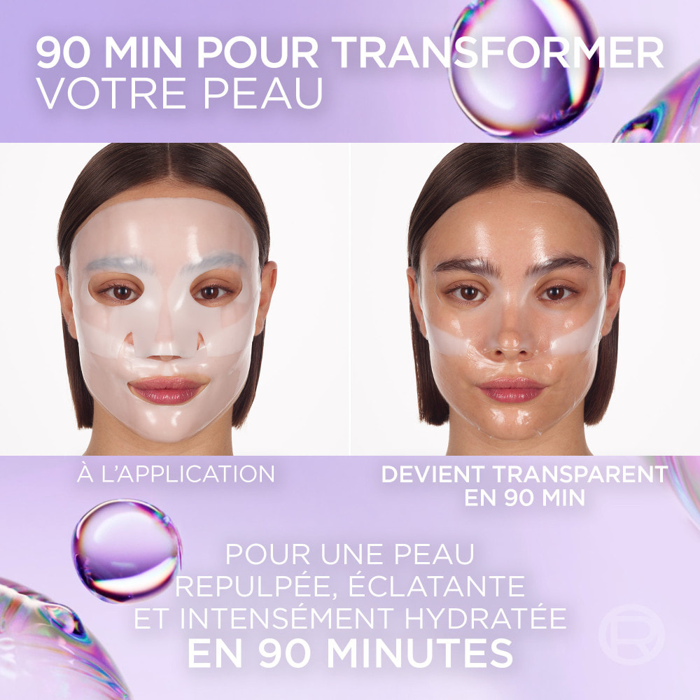 Revitalift Filler Masque Glass Skin Hydrogel Éclat