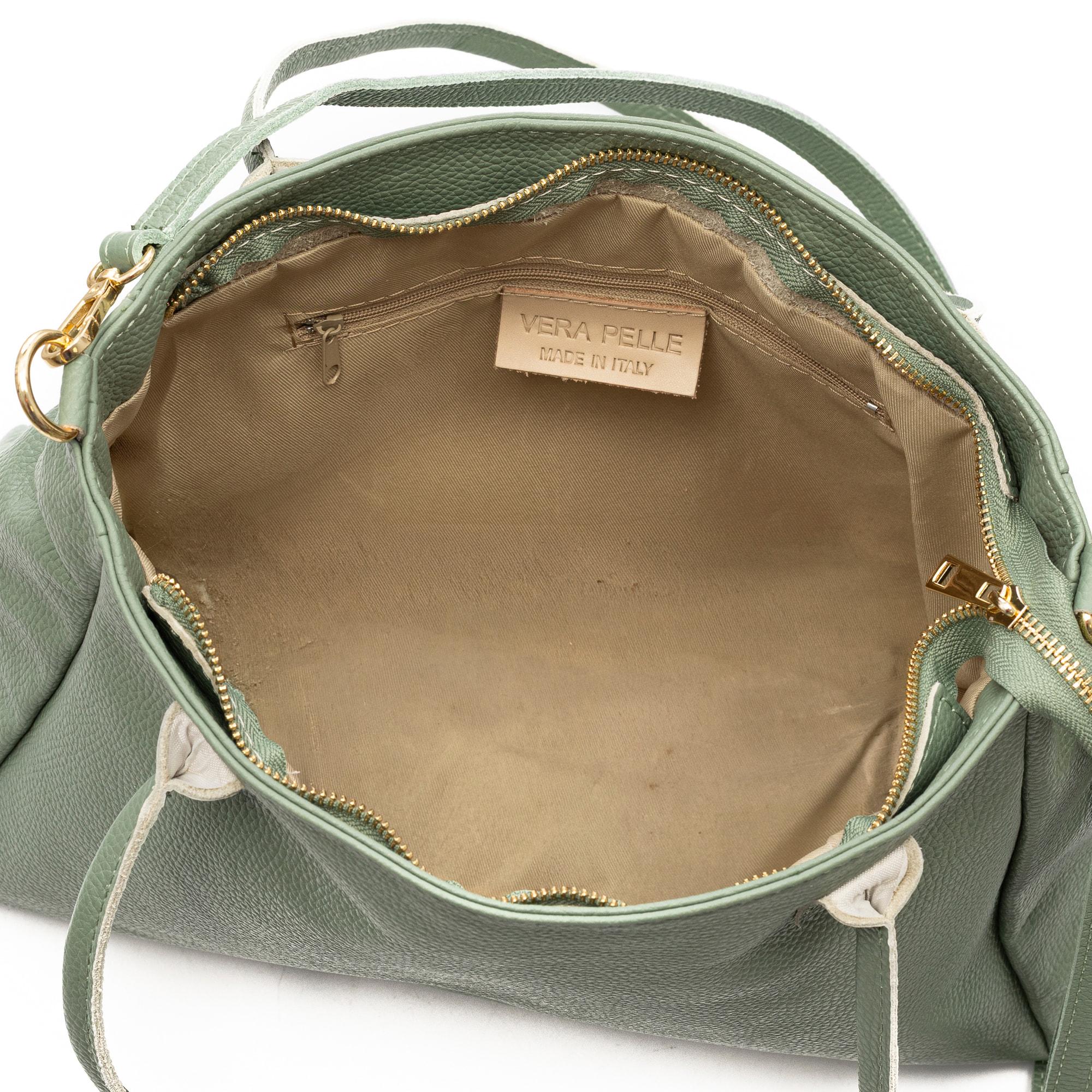 Bellini Borsa a spalla Donna. Pelle autentica Dollaro