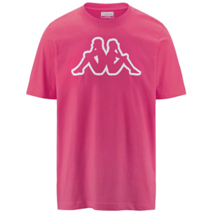 Kappa - Camisetas y tops Hombre Violeta - Logo Amberis 140