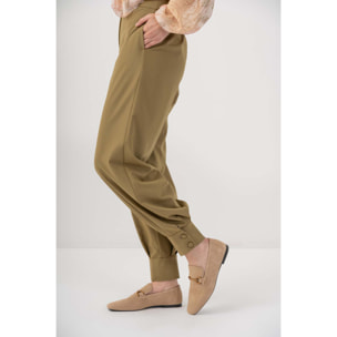 Kocca - Pantaloni jogger sartoriali Donna, Tinta unita