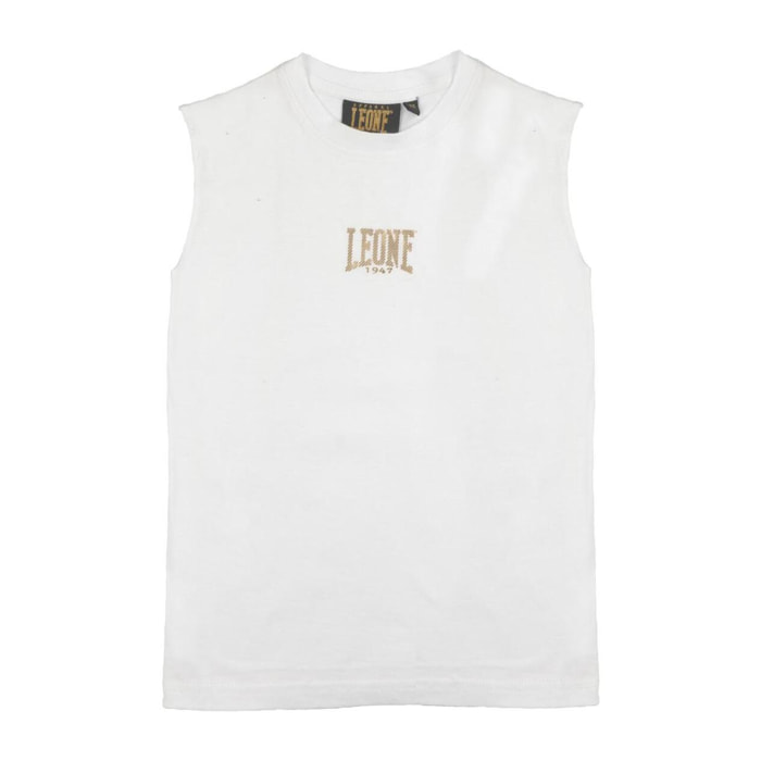 Set da bambino con t-shirt e pantaloncini in cotone Leone Super Gold