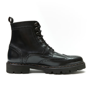 Derby boot British Passport nero