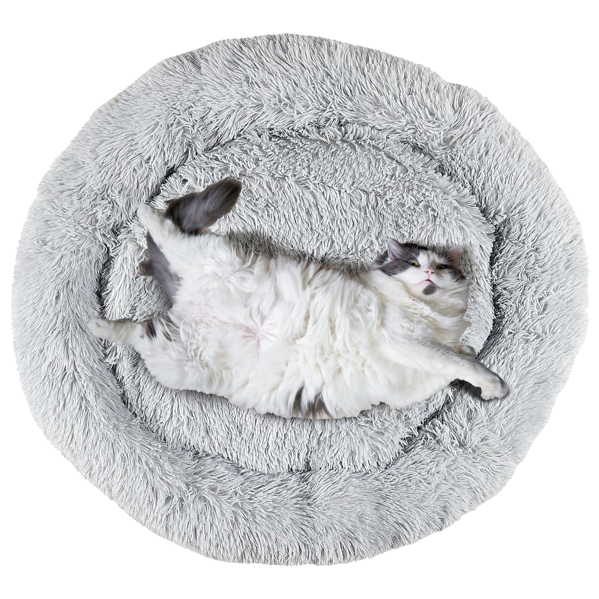 Coussin Lit Animaux Gris 50cm