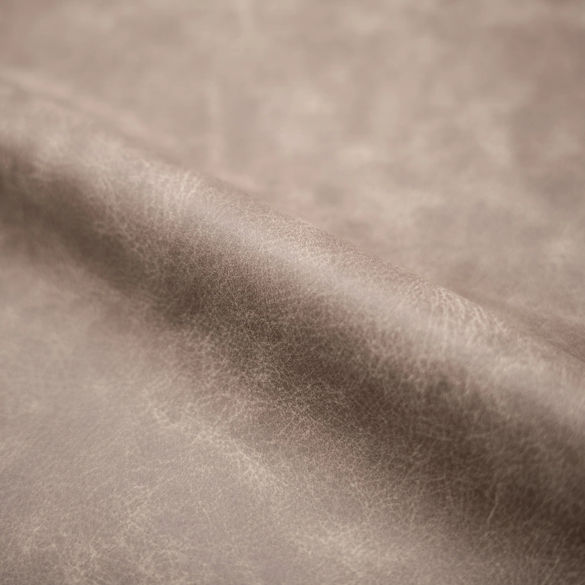 Lot de 2 chaises pour îlot central 65 cm en cuir synthétique taupe - Henrik