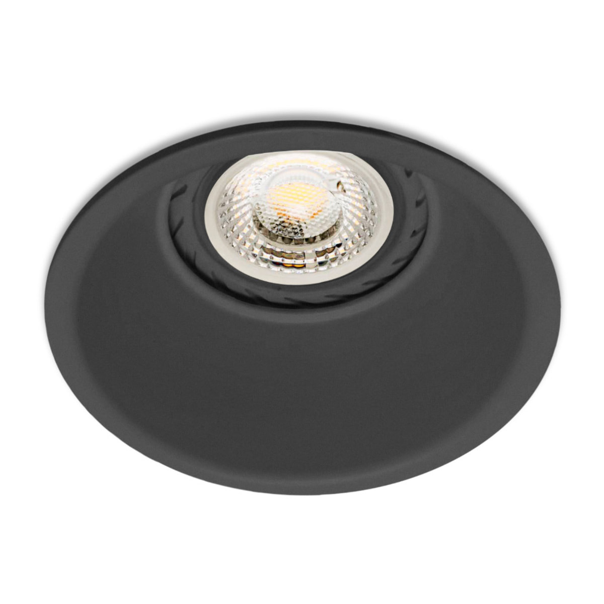 GAS Lampada incasso nera