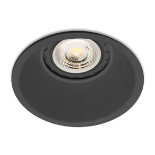 GAS Lampada incasso nera