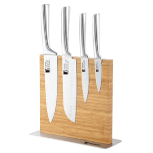 Set 5pcs (4 cuchillos + tacoma), Kobe- Bergner