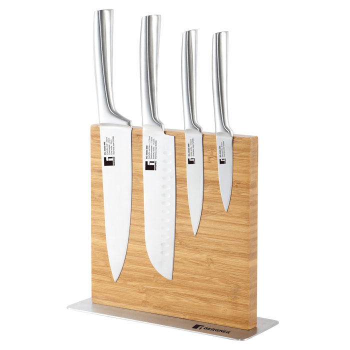 Set 5pcs (4 cuchillos + tacoma), Kobe- Bergner