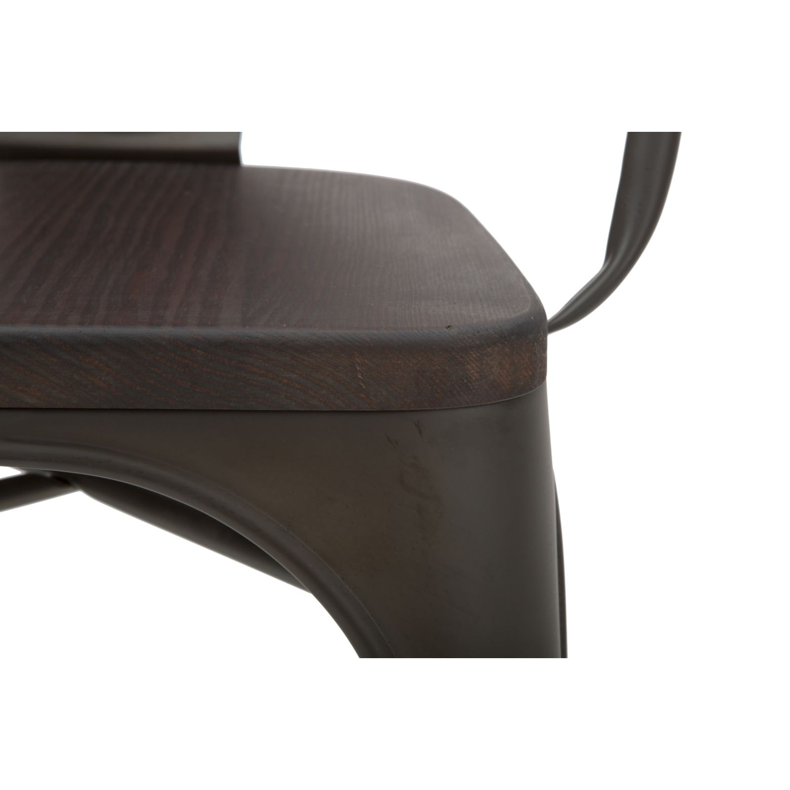 SEDIA HARLEM OFFICINE 55 SET 2 PZ BICOLORE