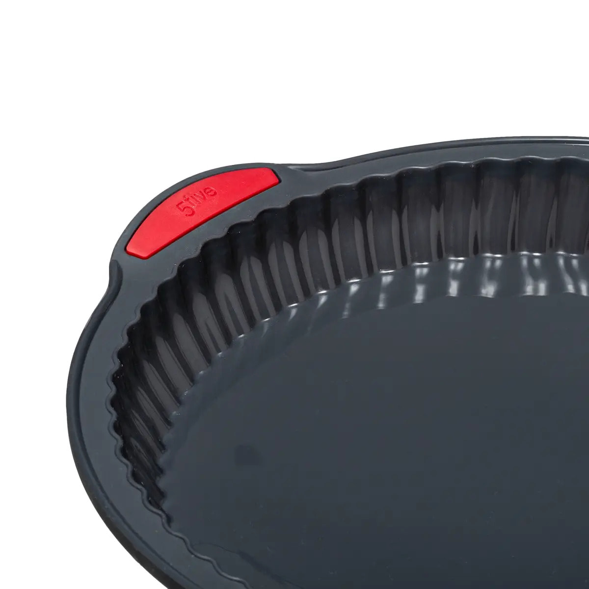 Moule à tarte 26cm silicone- Noirrouge Silitop