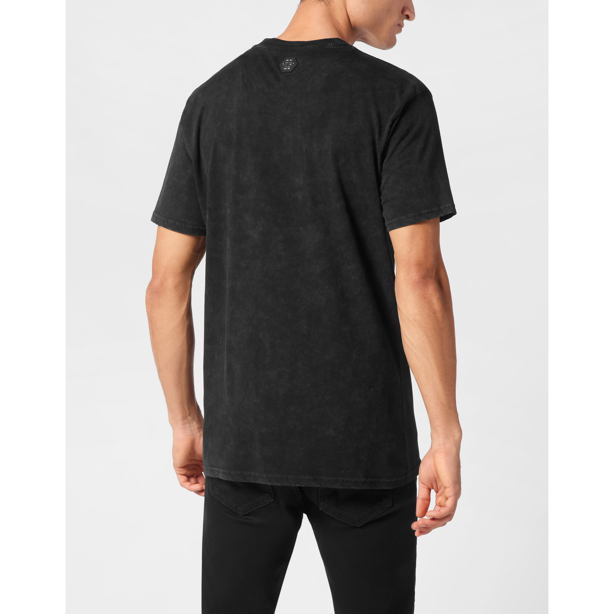 PHILIPP PLEIN T-Shirt Round Neck RACING