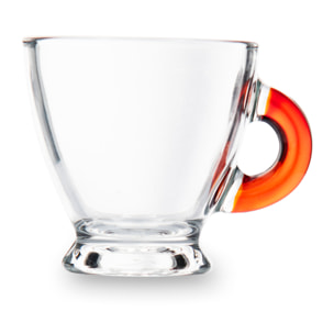 Set 6 Tazzine Caffè Excelsa – Limpido, Vetro Trasparente