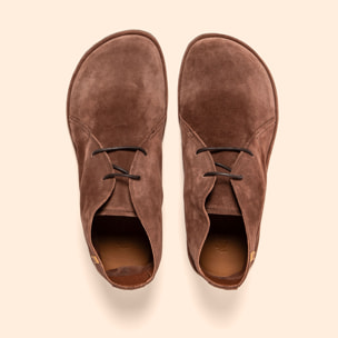 Botines N5672 SILK SUEDE CHOCOLATE/ BARE color Chocolate