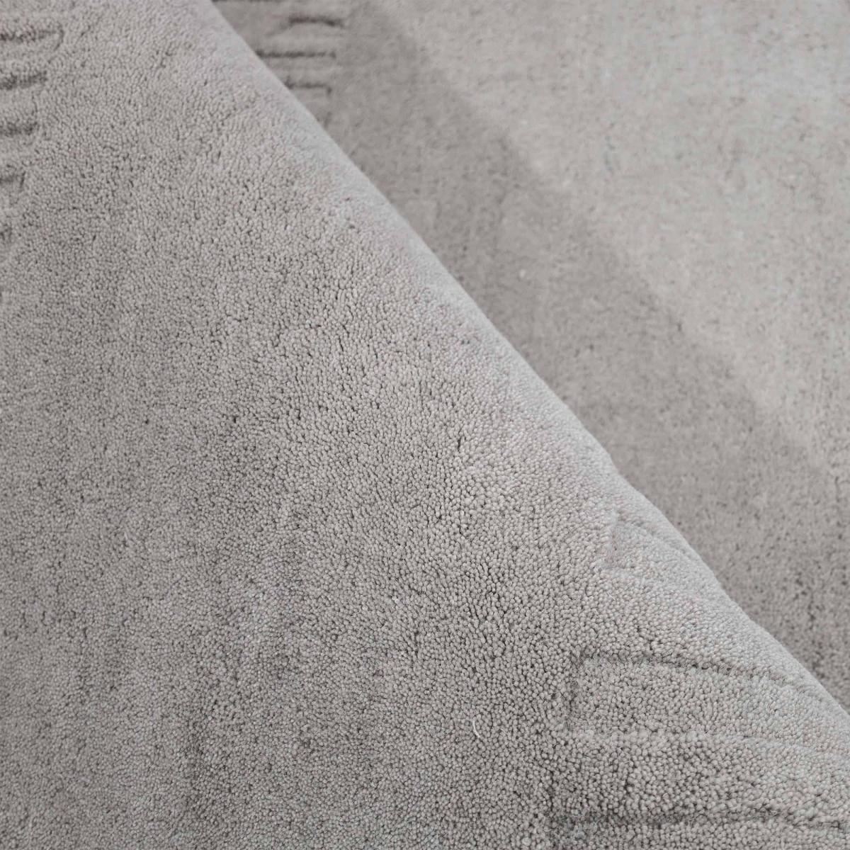 Tapis Salon Motif Géométrique, Tufté Main En Laine, KITO, Confort