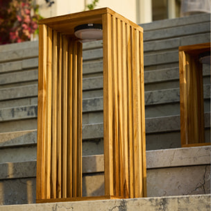 Lanterne solaire et rechargeable CHENNAI TALL H50cm