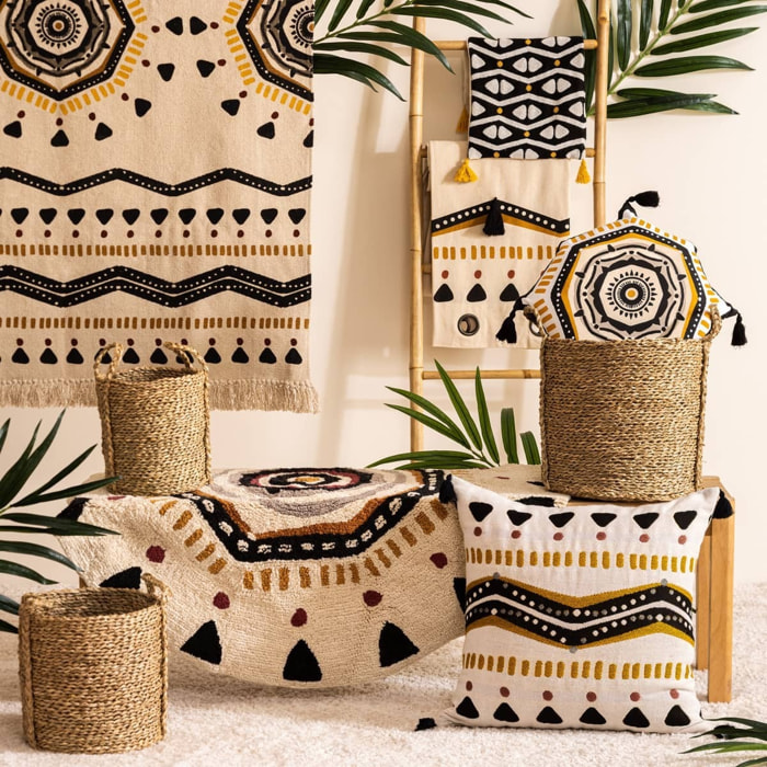 Coussin "Tribal" 30x50cm jacquard