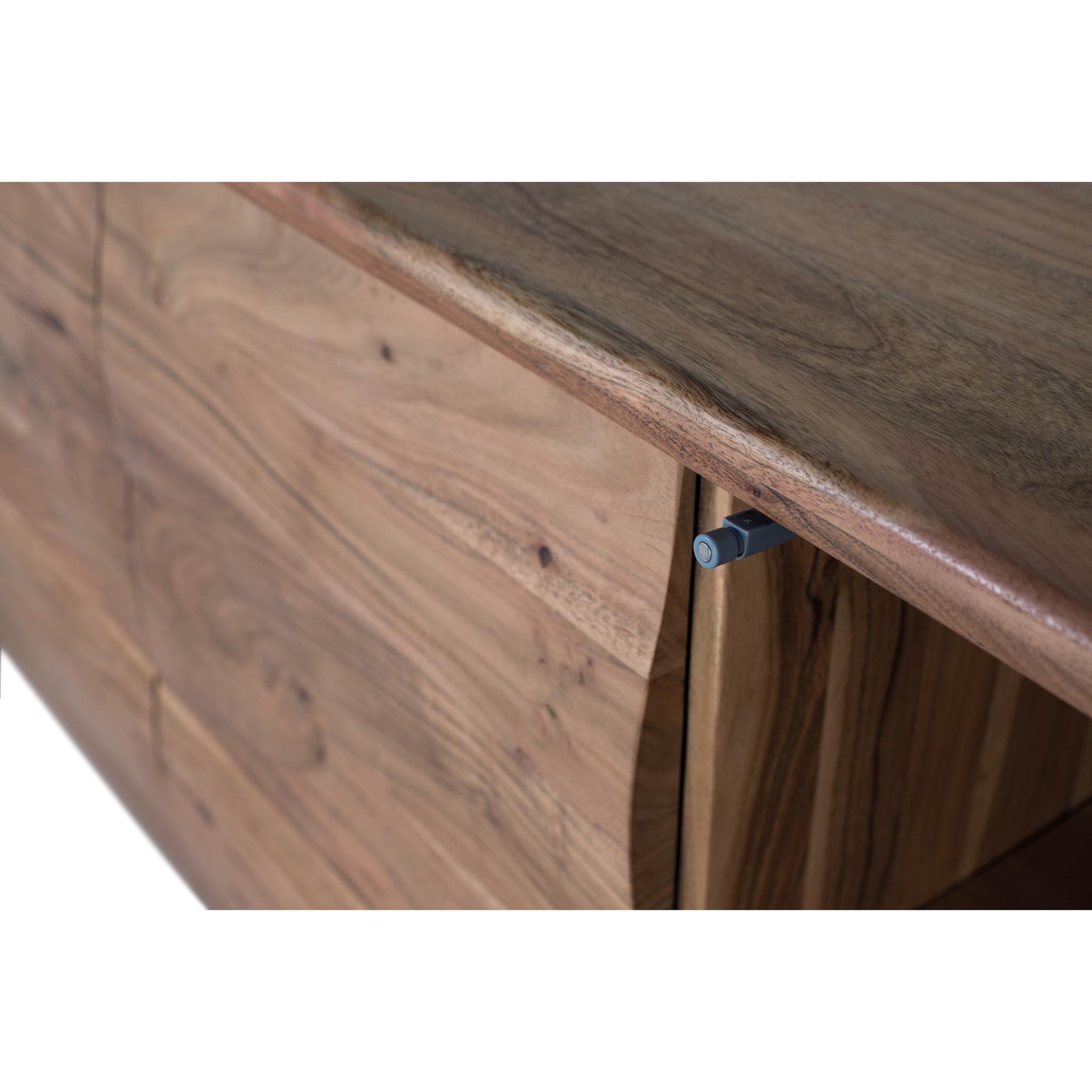 Aparador de Madera de Acacia Estilo Rústico Moderno