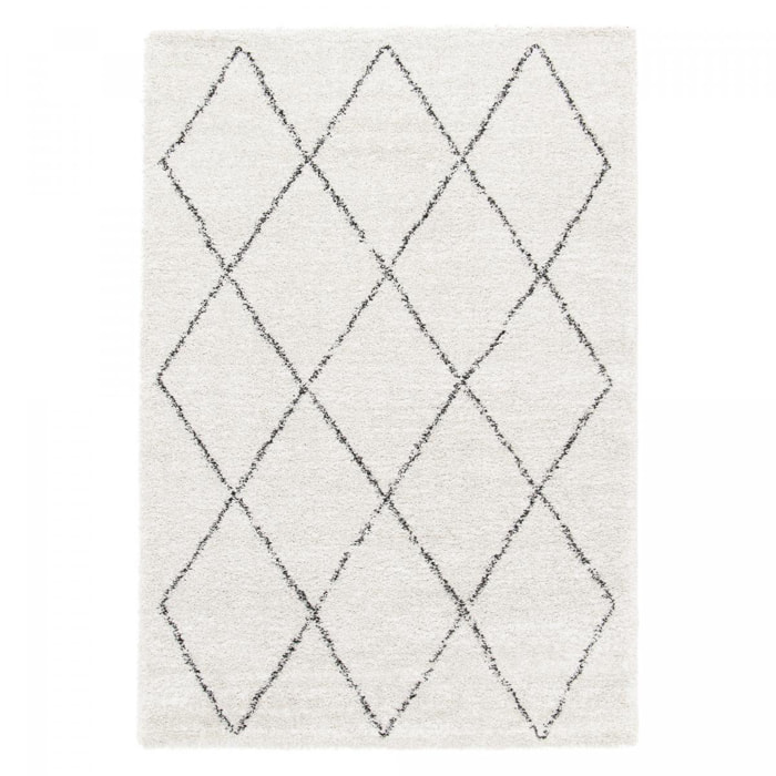 Tapis shaggy tissé motif abstrait BUME