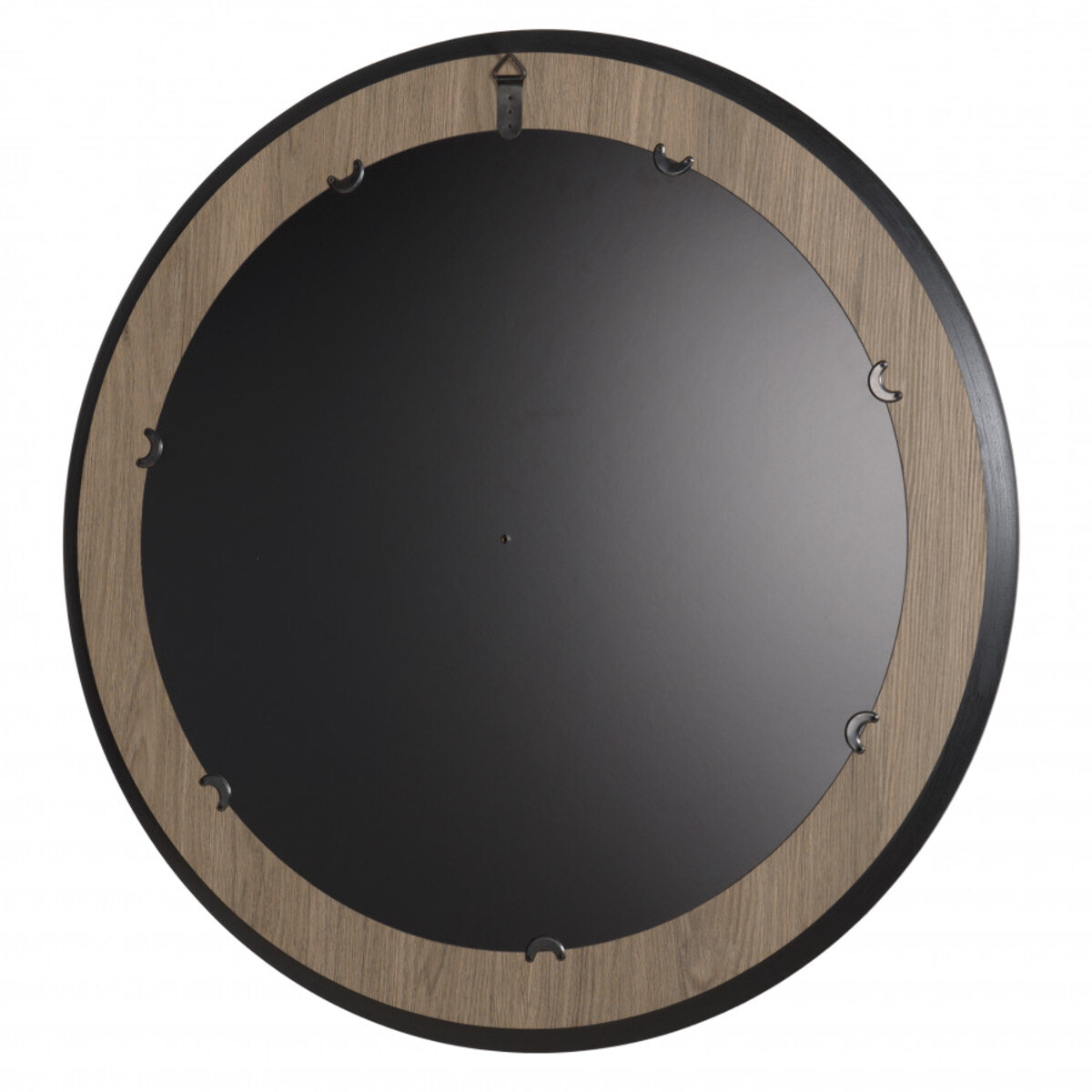 FLEUR - Miroir rond 80x80cm couleur mocha