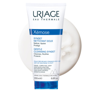 Xémose C8+ - Syndet Nettoyant Doux - Gel-Crème Nettoie, Apaise & Protège