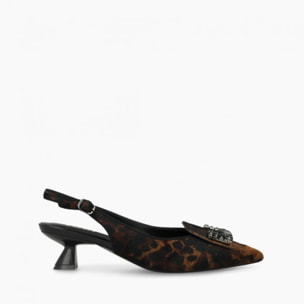 ZAPATOS DE SALÓN ANIMAL PRINT A-RINOLA