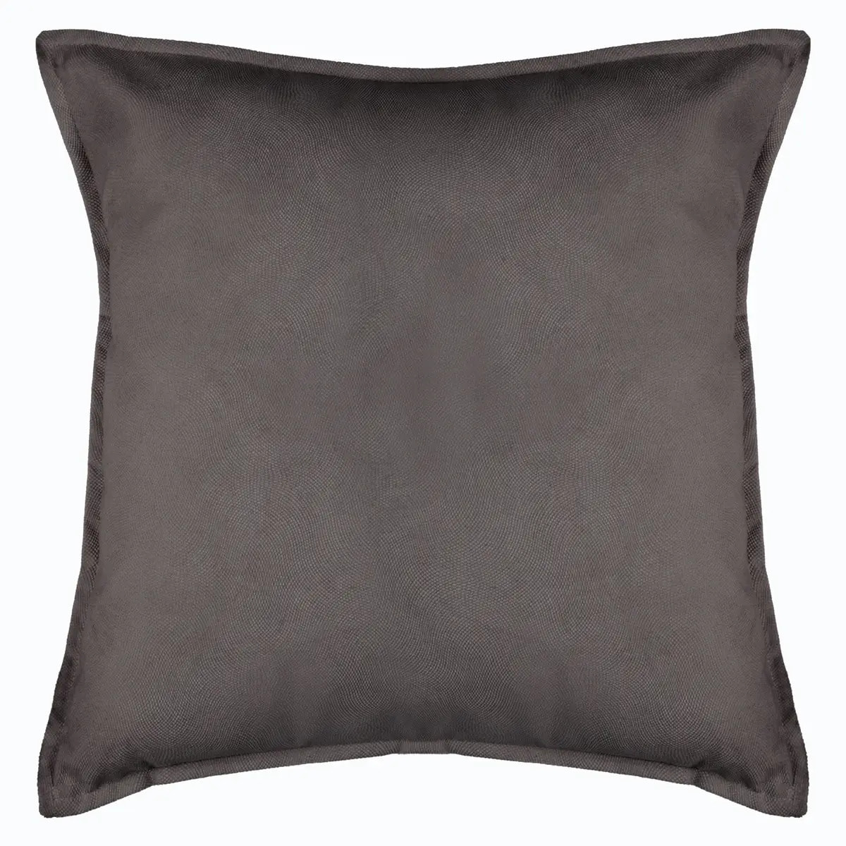 Coussin "LILOU" coton gris ardoise 55x55cm