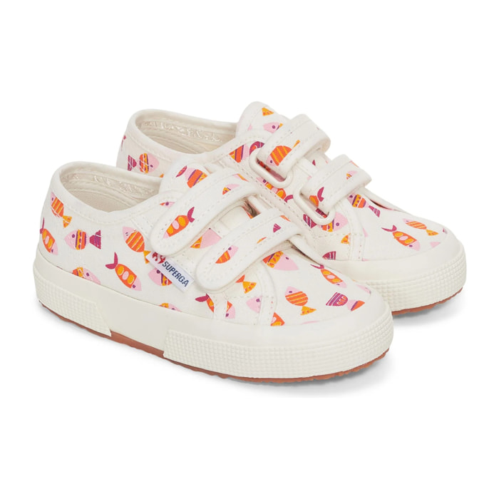 Le Superga Superga Bambino Bianco 2750 KIDS STRAPS CANDY FISH