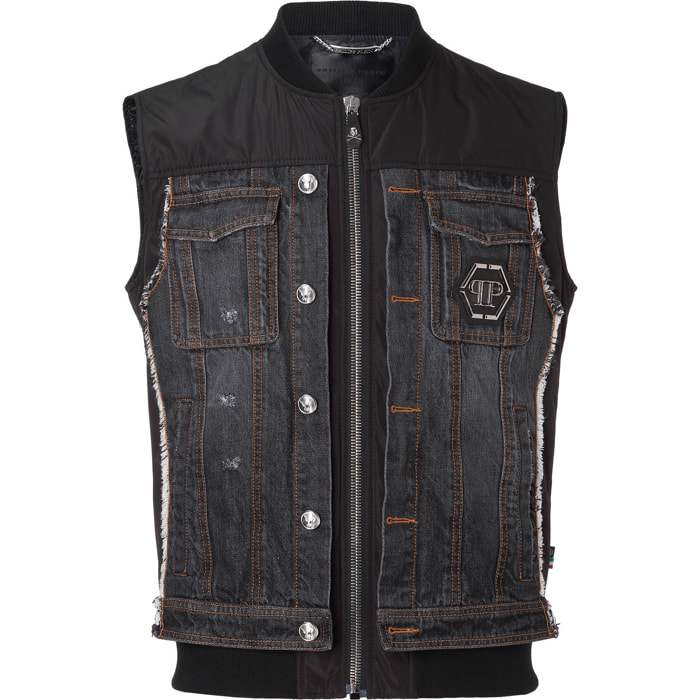 PHILIPP PLEIN Short Vest "Gothic"