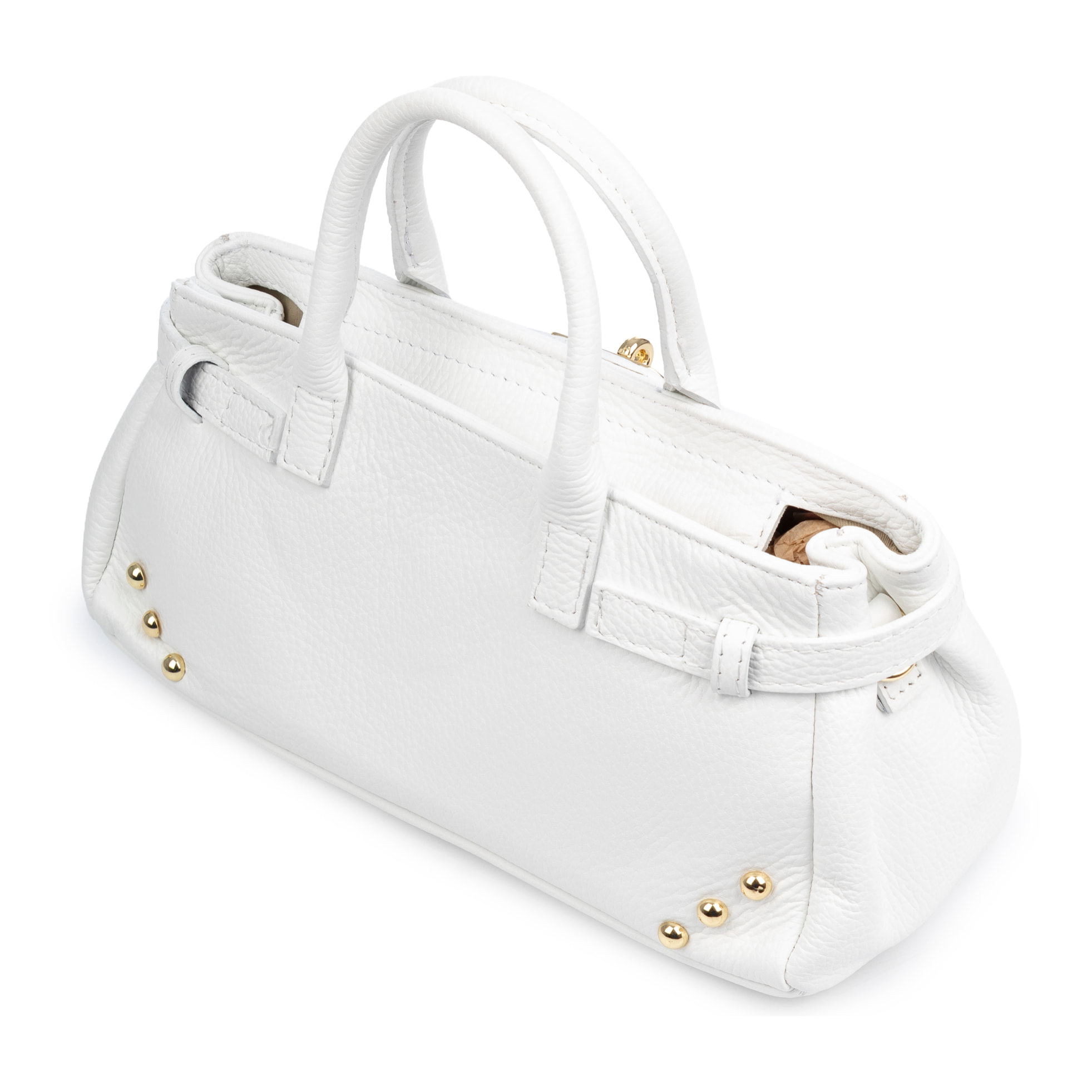 Barumini Bolso de mano Mujer. Piel auténtica Dollaro