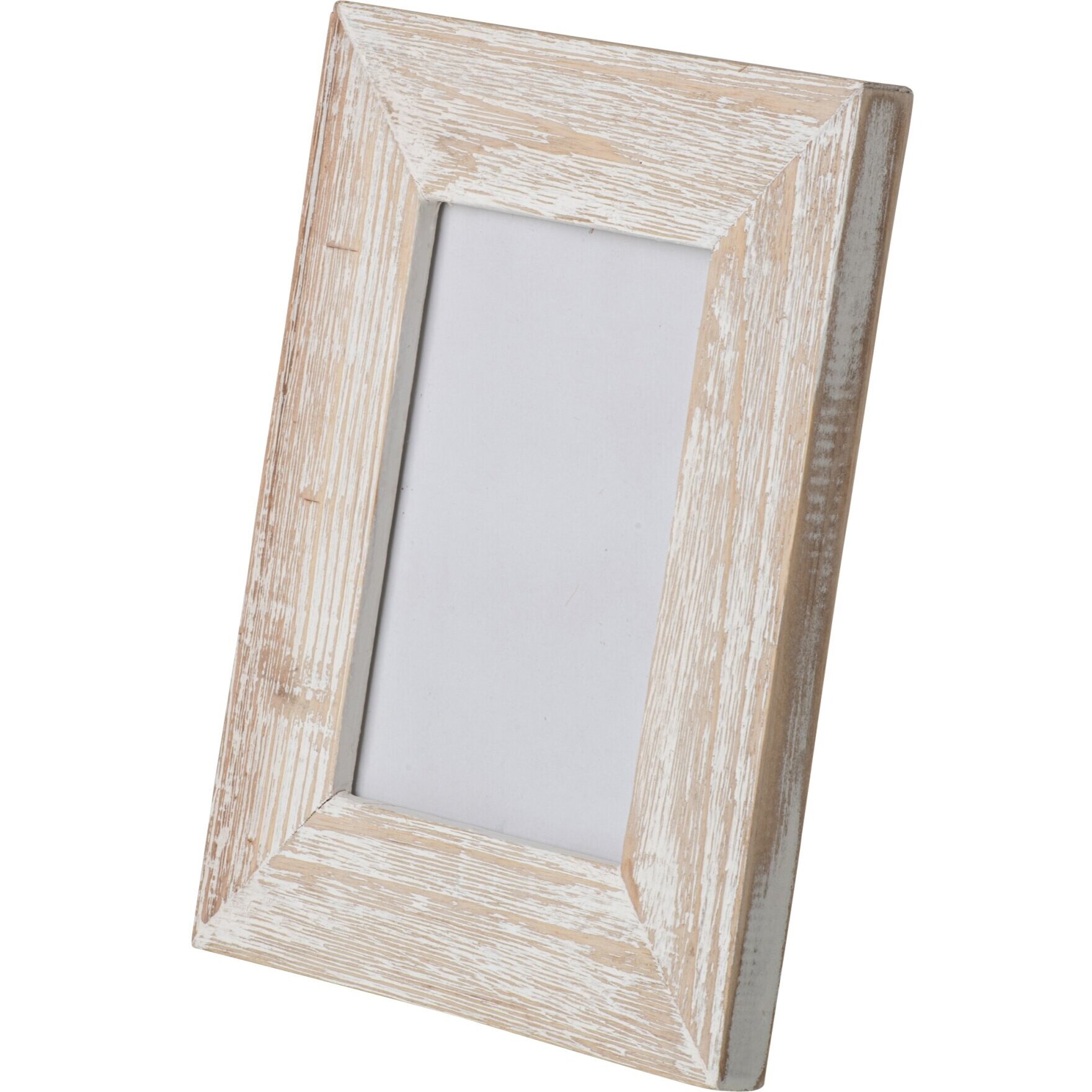 J-Line Cadre photo - bois - blanc cassé - small