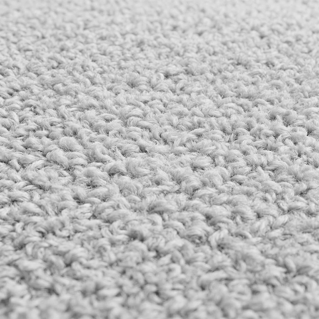 Silla de escritorio tapizada en borreguito gris claro 76-89,5 cm Candy Gris claro