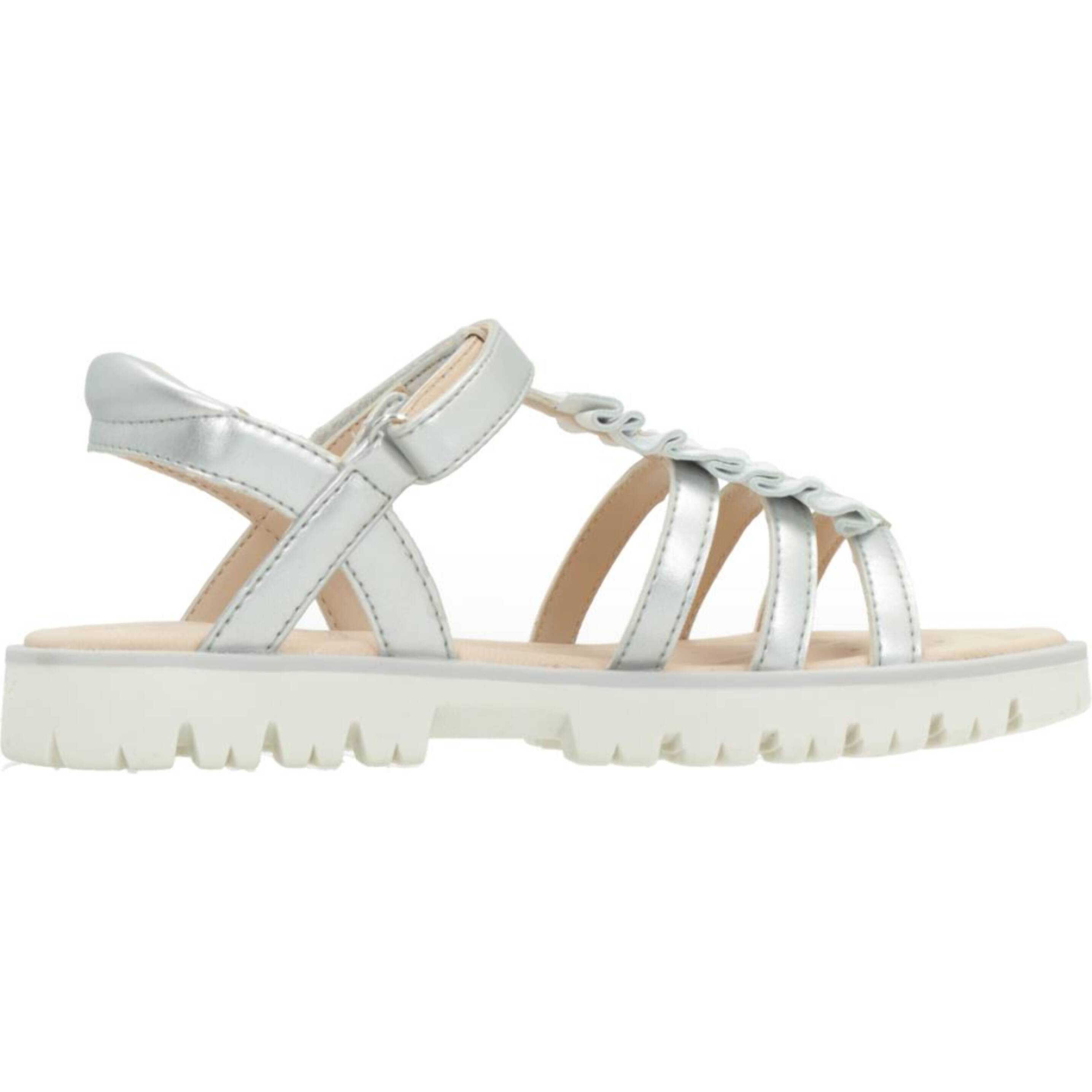 Sandalias Niña de la marca GEOX  modelo J SANDAL STARBLUSH G Silver