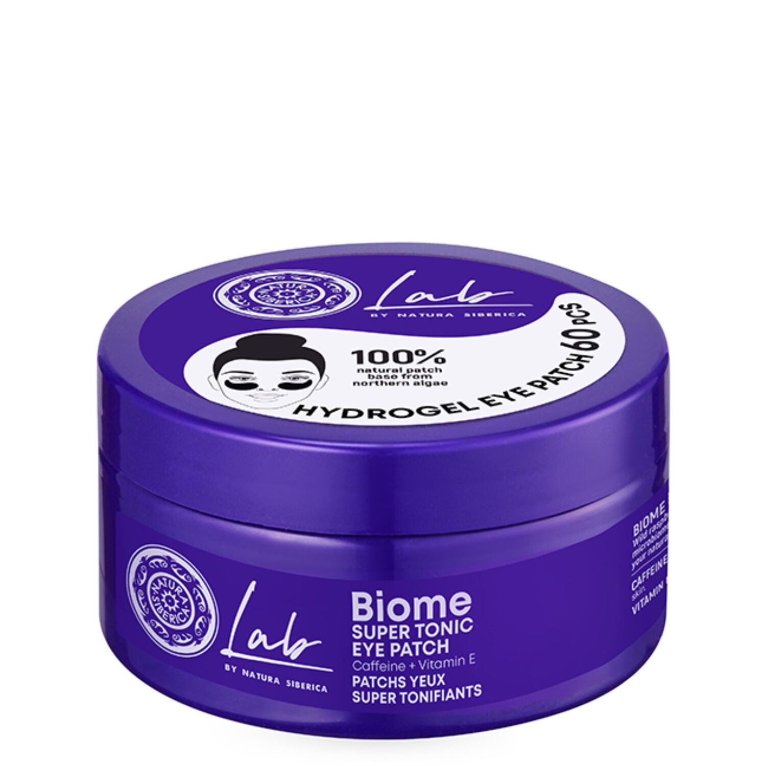 LAB BIOME - Patchs pour les yeux super tonifiant 60 patchs