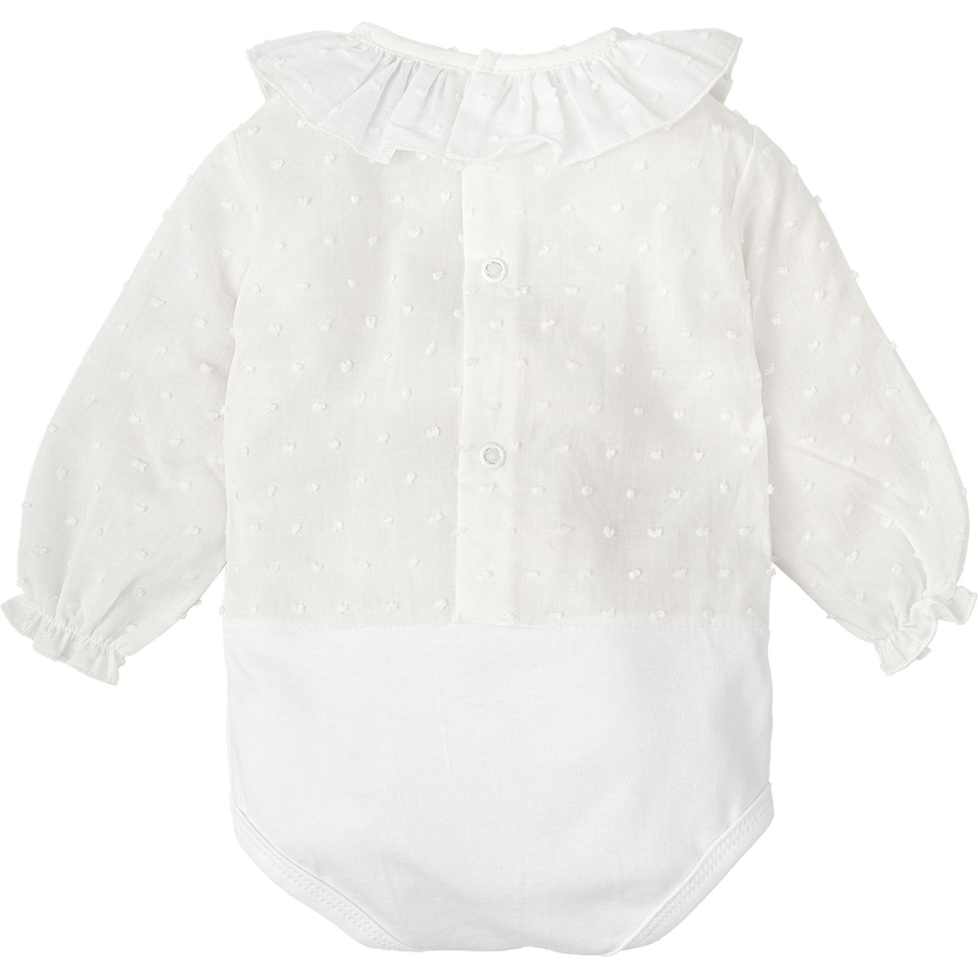 Body bebé manga larga plumetti volante