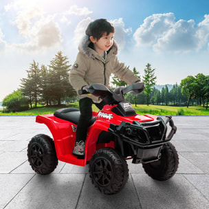 Quad de bateria RED S-QUAD vehículo eléctrico infantil 6V 3 años