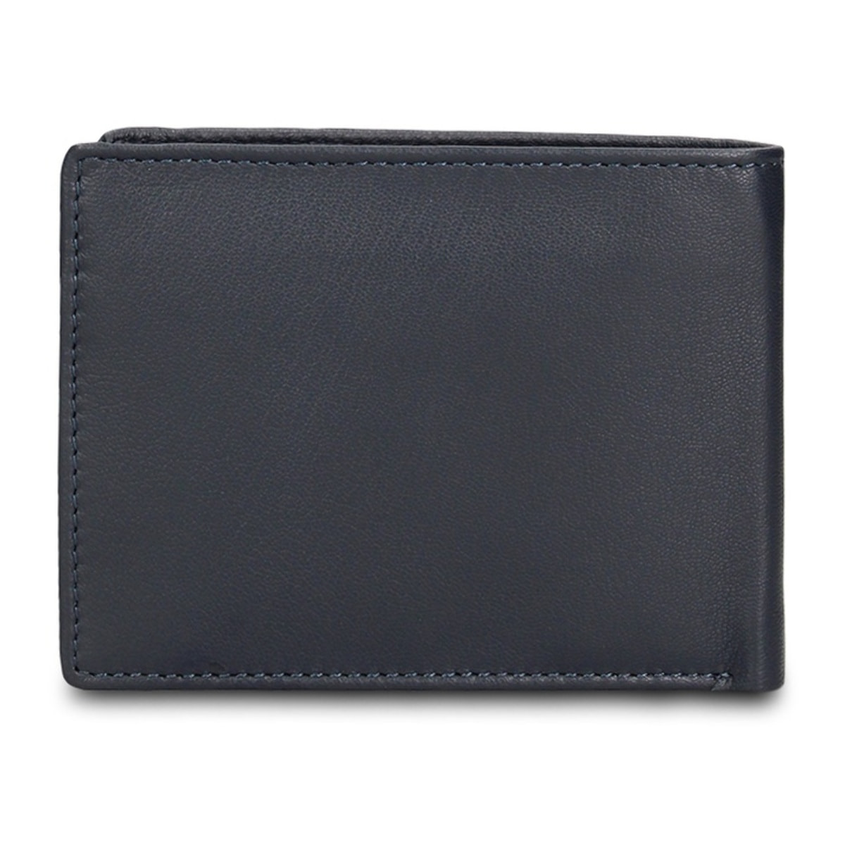 Portafoglio uomo in vera pelle - Modello Aosta - Casual - 12.0 x 10.0 x 2.5 cm