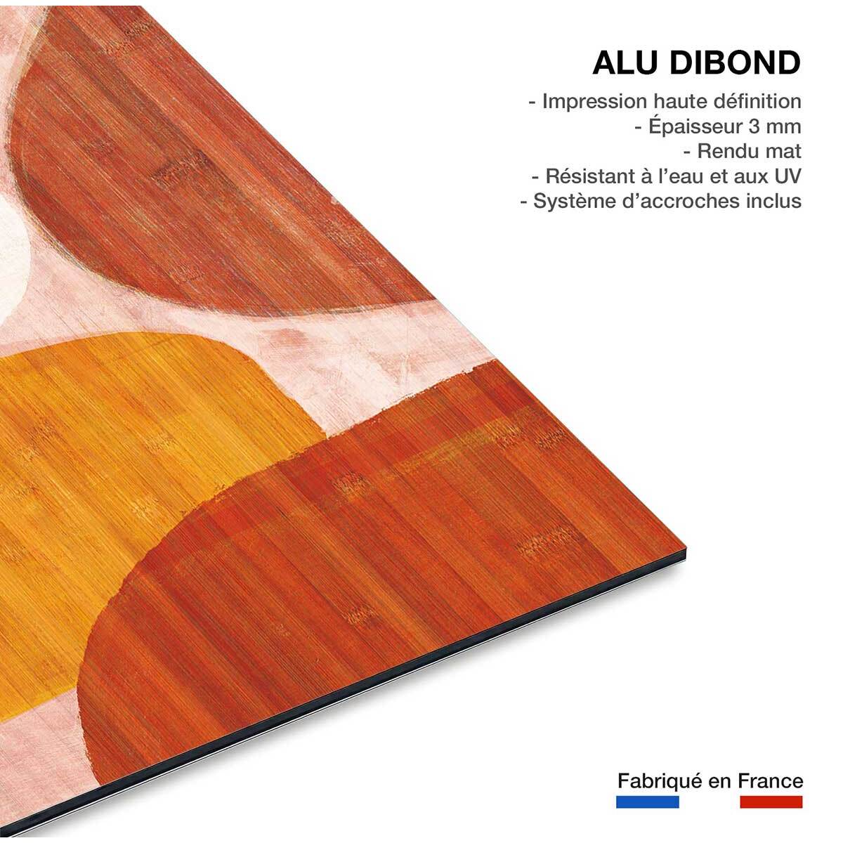 Tableau melamine Tableau alu Dibond