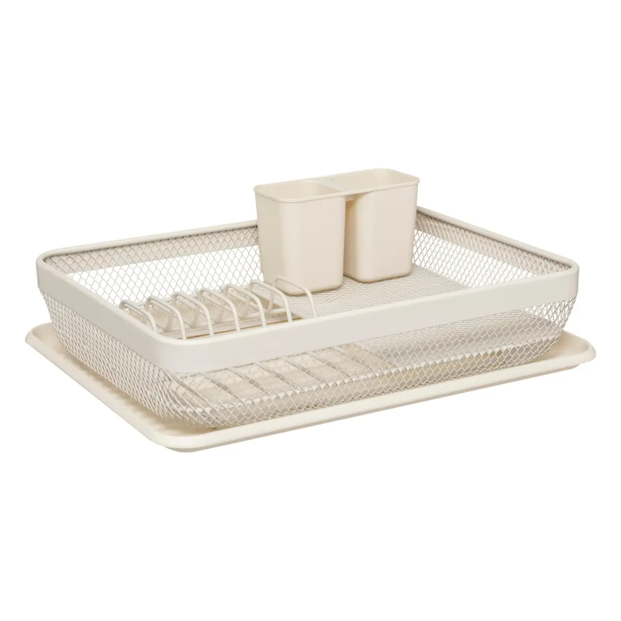 Égouttoir "Mayaj" en plastique beige