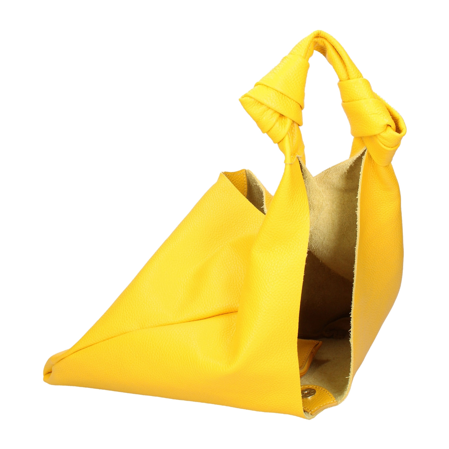 Borsa a spalla da donna In Vera pelle Made in Italy 40x42x2 cm