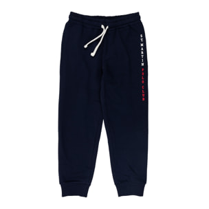 Pantaloni con logo stampato inside brushed