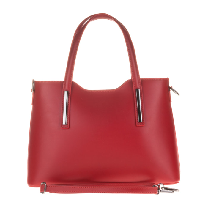Cannobio Borsa shopping da donna in vera pelle Ruga