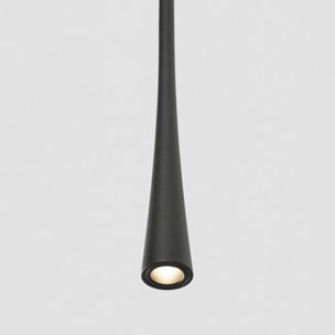 DIANA 800 Lampe suspension noire
