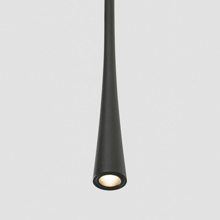 DIANA 800 Lampe suspension noire