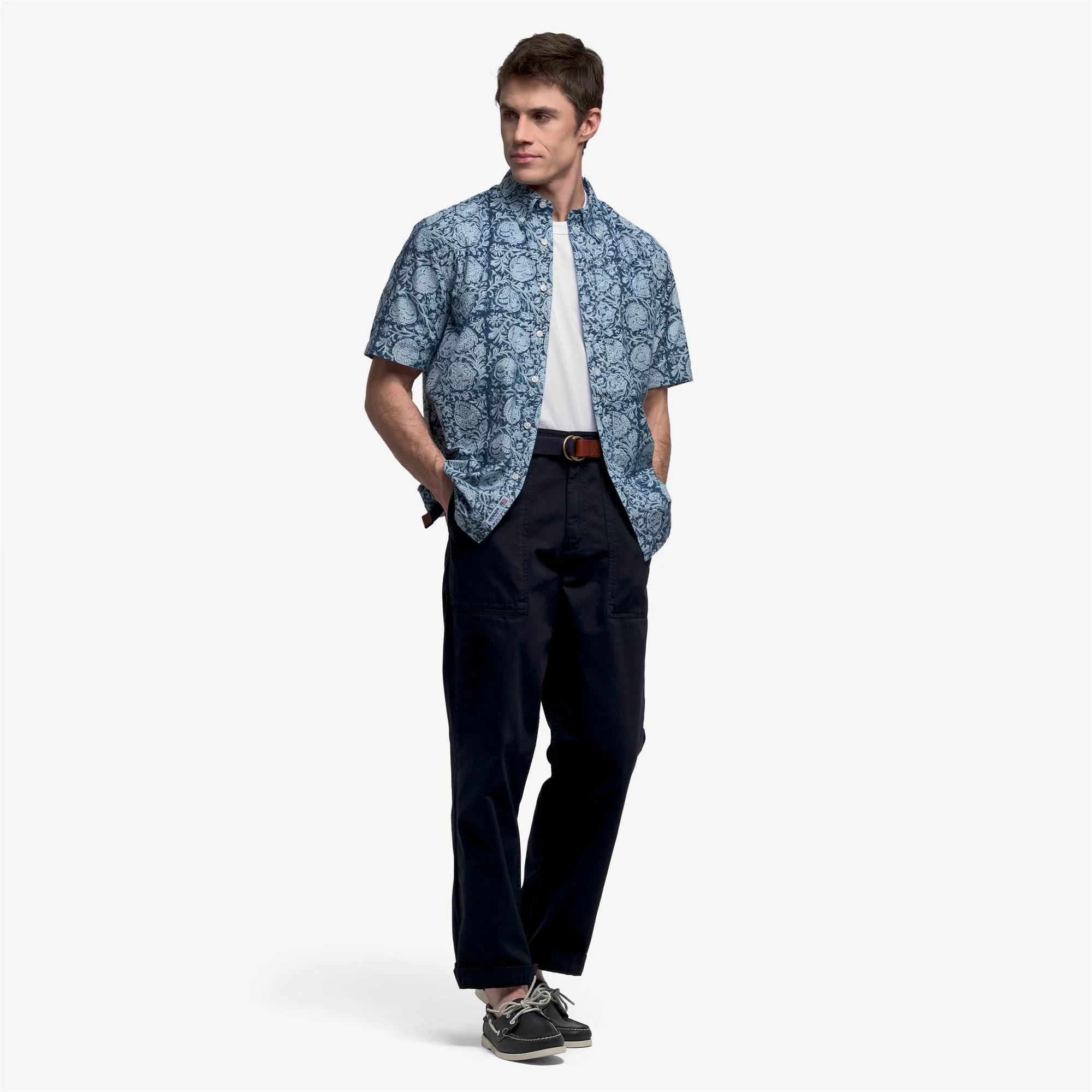 Sebago - Camicie Uomo Donna Blu - Marshriver