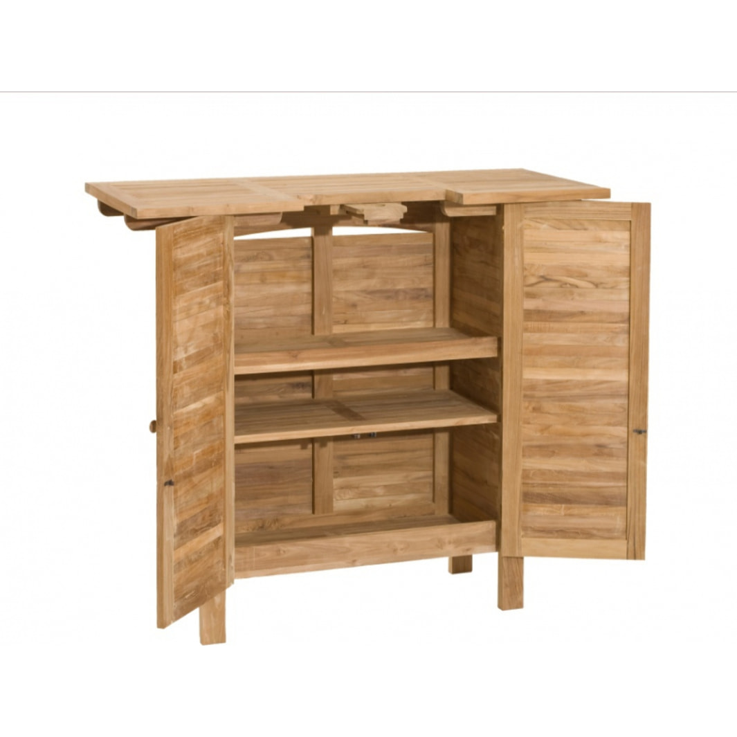 HARRIS - Bar de jardin en bois Teck