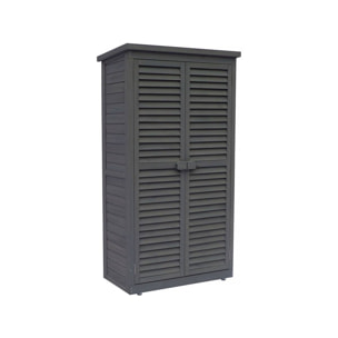 Armoire de jardin "Space" - 87 x 46.5 x 160 cm - Anthracite