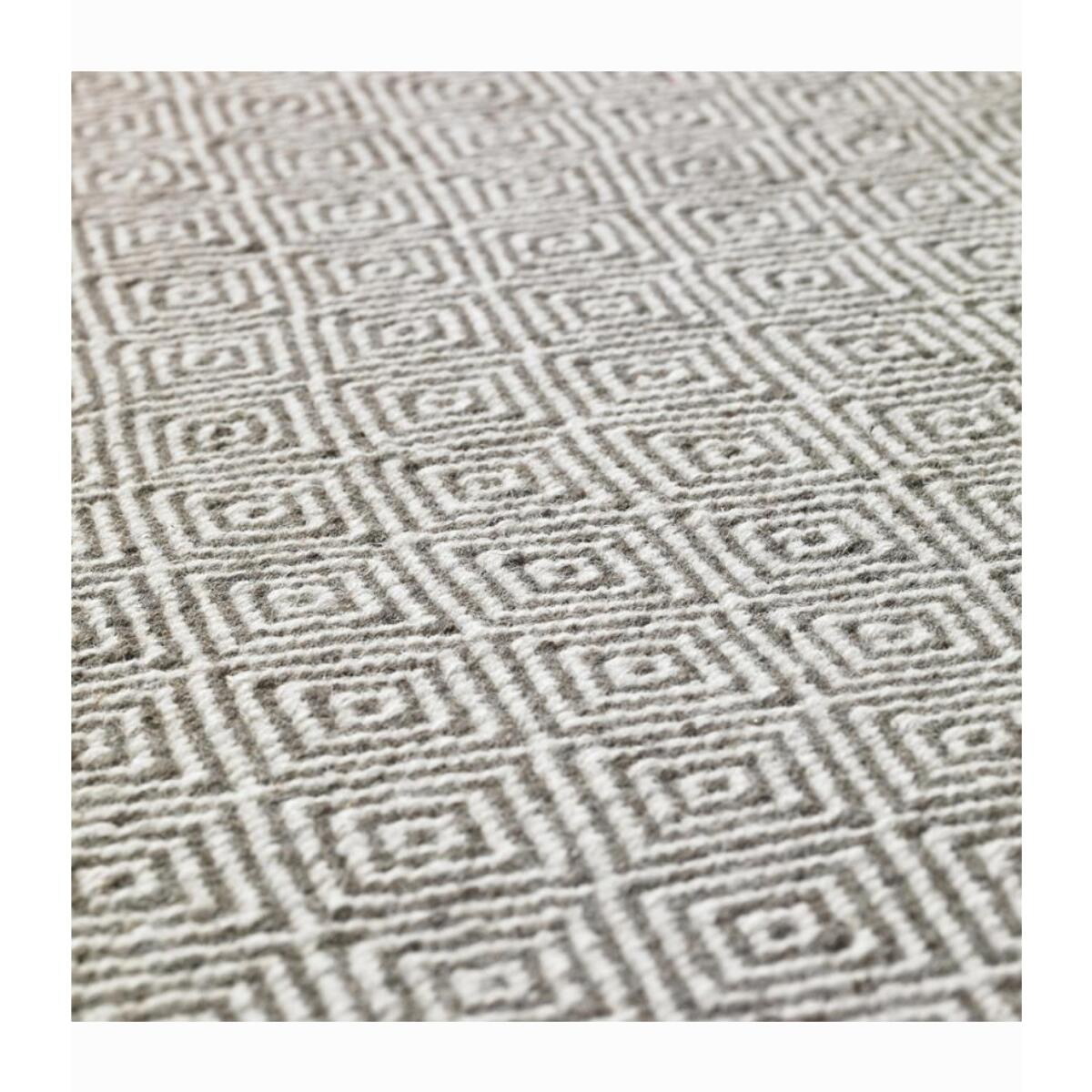 Tapis kilim fait main en laine motif géométrique MIPA