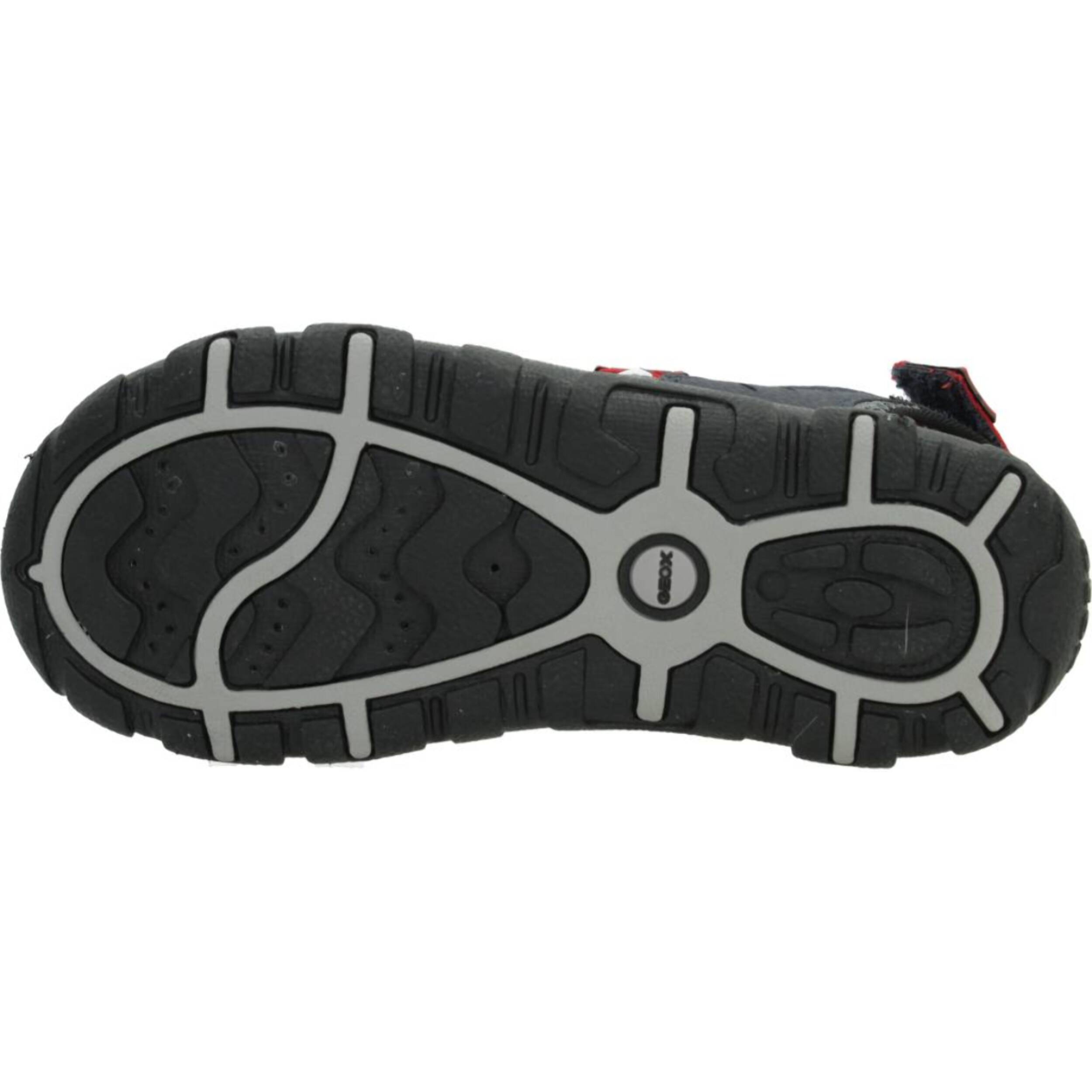 Sandalias Niño de la marca GEOX  modelo JR SANDAL STRADA A ROJO